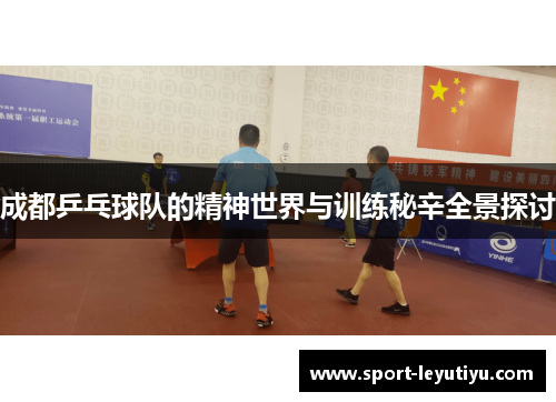 成都乒乓球队的精神世界与训练秘辛全景探讨