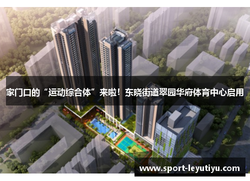 家门口的“运动综合体”来啦！东晓街道翠园华府体育中心启用
